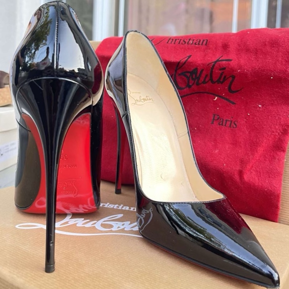 Christian Louboutin So Kate 120 Patent Black